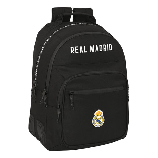 Koululaukku Real Madrid C.F. Corporativa Musta