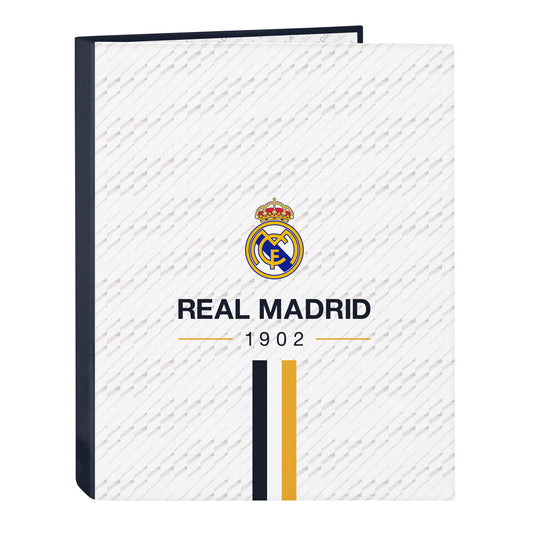 Rengaskansio Real Madrid C.F. Valkoinen A4 26.5 x 33 x 4 cm