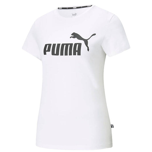 Naisten T-paita Puma LOGO TEE 586774 02 Valkoinen