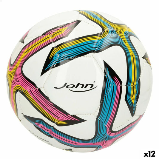 Jalkapallo John Sports Classic 5 Ø 22 cm Tekonahka (12 osaa)