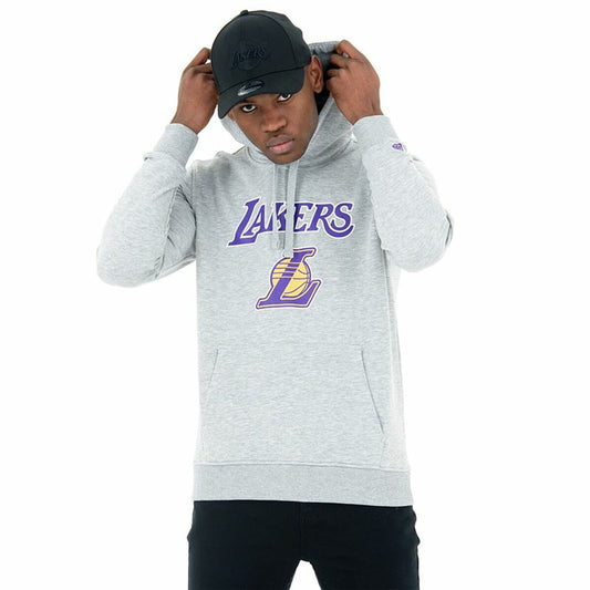 Unisex huppari New Era LA Lakers Harmaa