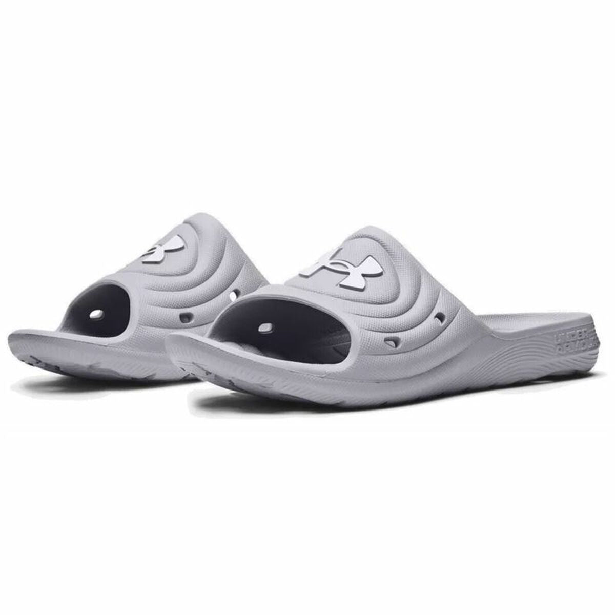 Miesten Flip-flopit Under Armour Locker IV Harmaa