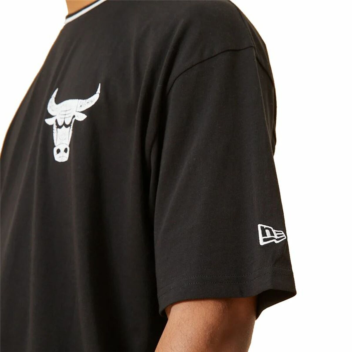 Miesten T-paita New Era Chicago Bulls Musta