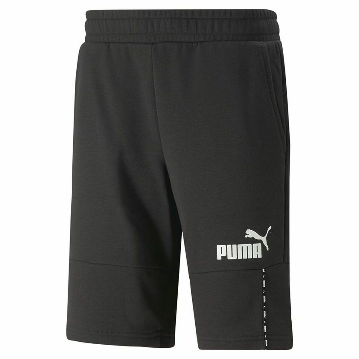 Urheilushortsit Puma  Essentials Block Tape Musta Miehet