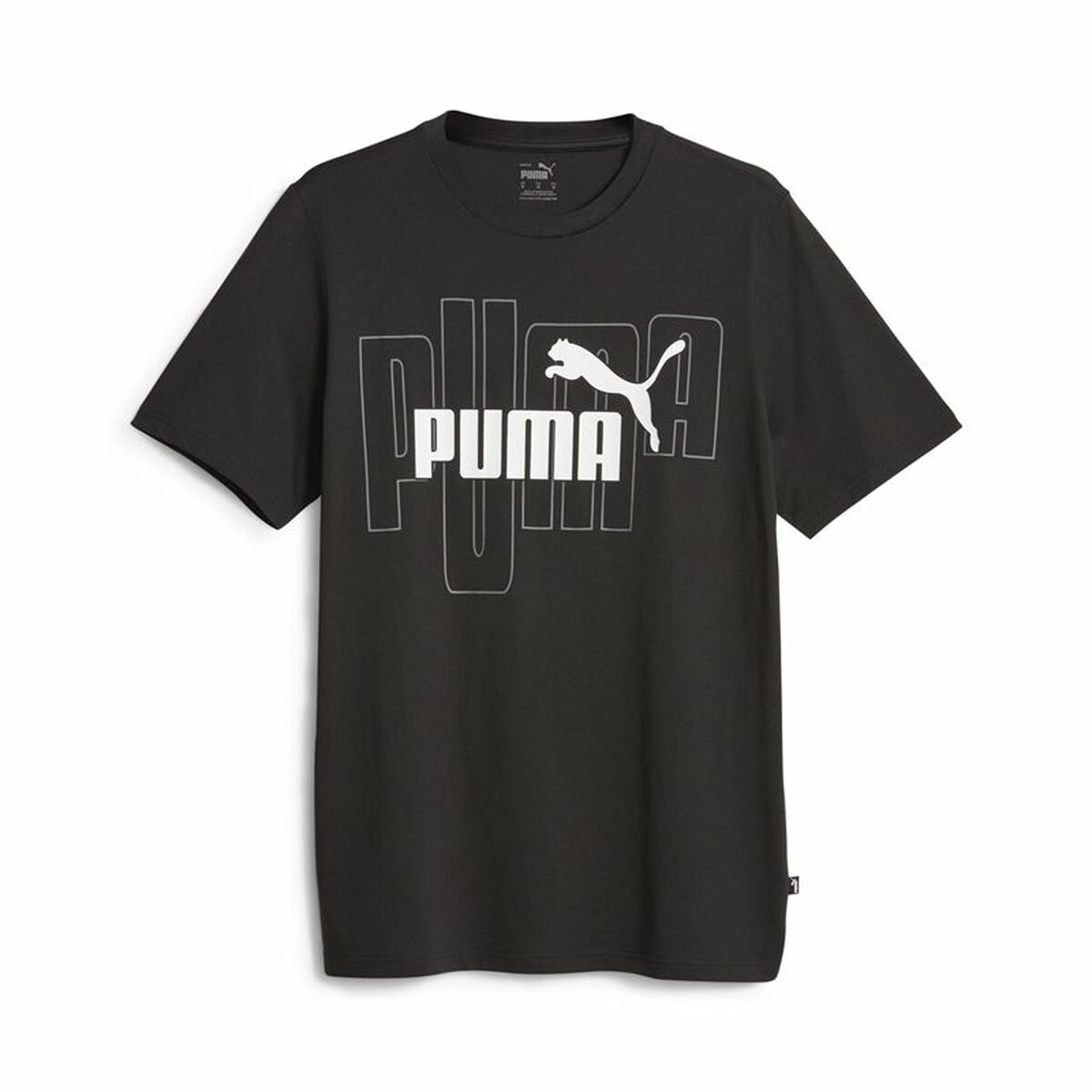 Miesten T-paita Puma Graphiccs No. 1 Logo