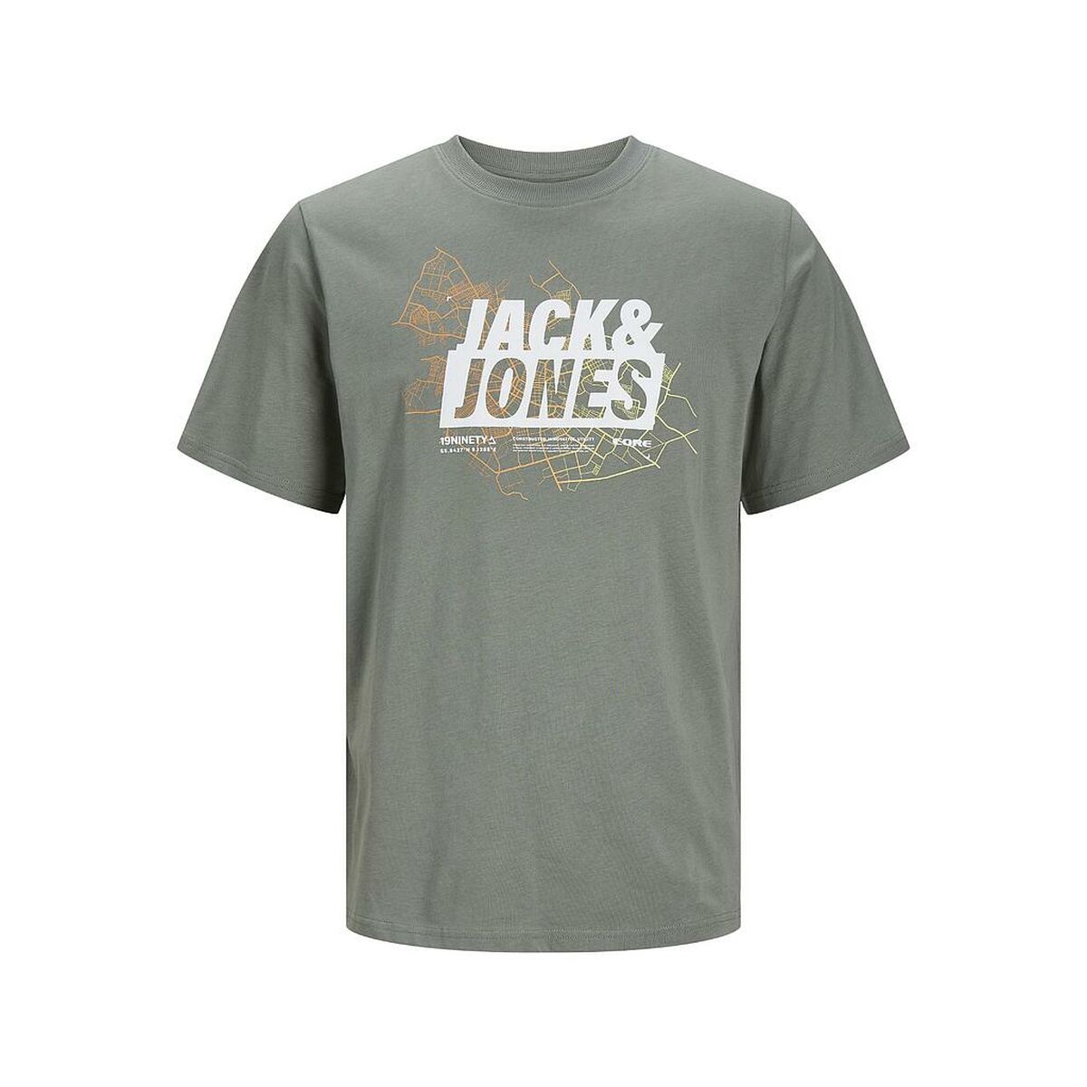 T-paita Jack & Jones LOGO TEE SS 12252376 Vihreä