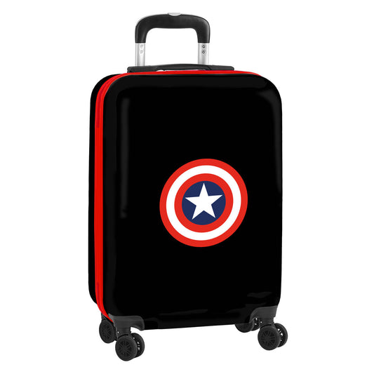 Käsimatkatavaralaukku Capitán América Musta 20'' 34,5 x 55 x 20 cm
