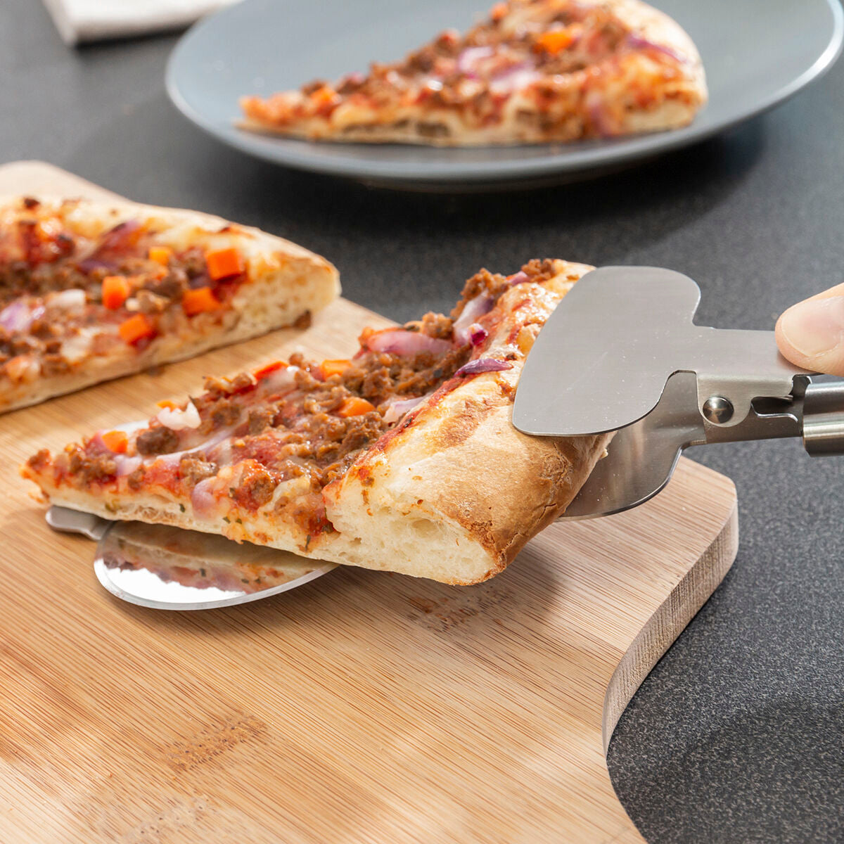 Pizzaleikkuri 4-in-1 Nice Slice InnovaGoods